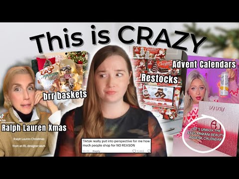 the MOST OUT OF TOUCH TikTok Christmas Trends (Brr Baskets, Ralph Lauren, Overconsumption)
