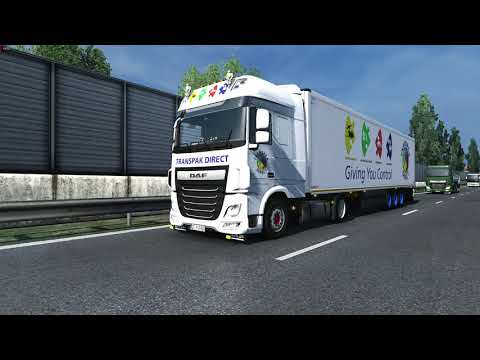 [ETS2] Euro Truck Simulator 2 - NaturaLux - DAF XF 106 - Krone Coil Liner Trailer - Promods 1.41