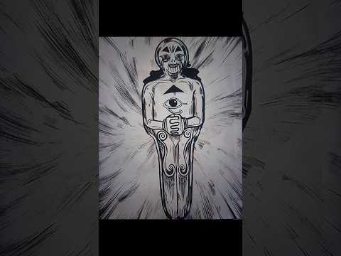 The Beginning 1 silent Horror Evil Comic #silenthorrorstory #darkbox #comic #manhwa #viral