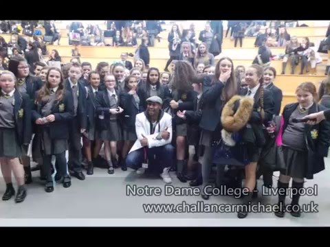Challan Carmichael Step by Step School Tour - Notre Dame - Ivanho College - Stanley High