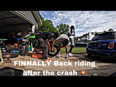 Back on the kx after 2 months of being crippled (tray5 Vlogz ep. 10)