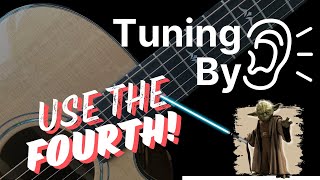 Practical Guitar Theory.  Tuning Guitar By Ear.  Use The Fourth