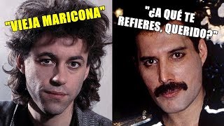 ¡Bob Geldof "INSULTÓ" a Freddie Mercury porque quería a Queen en el LIVE AID!