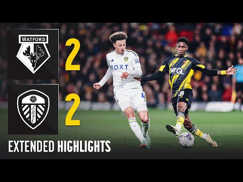 Extended Highlights 🎞️ | Watford 2-2 Leeds United
