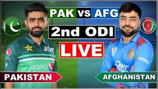 Pakistan vs Afghanistan  ,2nd ODI Match - Live Cricket Stream | PAK VS AFG| | 2023