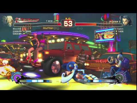 SSF4AE Online Battles: TS Sabin (Rose) vs WestAB (Gen)