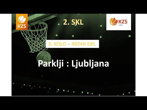 Parklji : Ljubljana - 3. kolo - 2. SKL za moške - Sezona 2017/18 - 4/4-3