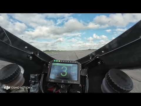 424km/h Hayabusa Land Speed Record – Real-Time Dash Data from Jack Frost’s PLEX SDM-550