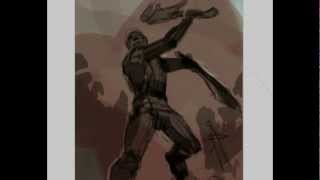 Might &amp; Magic - Duel of Champions - Pao Deathseeker Speed Painting [CA]