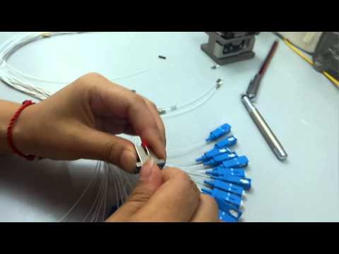 1x32 PLC Splitter optical Test--www.hdd-fiber-optic.com