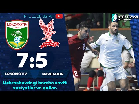 Oliy liga. 2-tur  LOKOMOTIV — NAVBAHOR 7:5