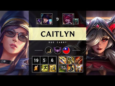 Caitlyn ADC vs Xayah - TW Master Patch 25.08