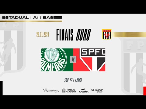Palmeiras x São Paulo - Final do Camp. Estadual de Futsal, Sub 12 - Série Ouro A1