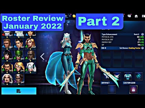 Roster Review January 2022 Part 2 | Fox Or Wave? - Marvel Future Fight