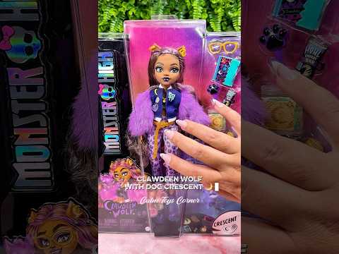 Кукла Monster High Clawdeen Wolf with Pet Dog Crescent Монстер Хай Клодин Вульф с питомцем Монстро-классика оборотень Mattel - фото 1 - id-p2794368686