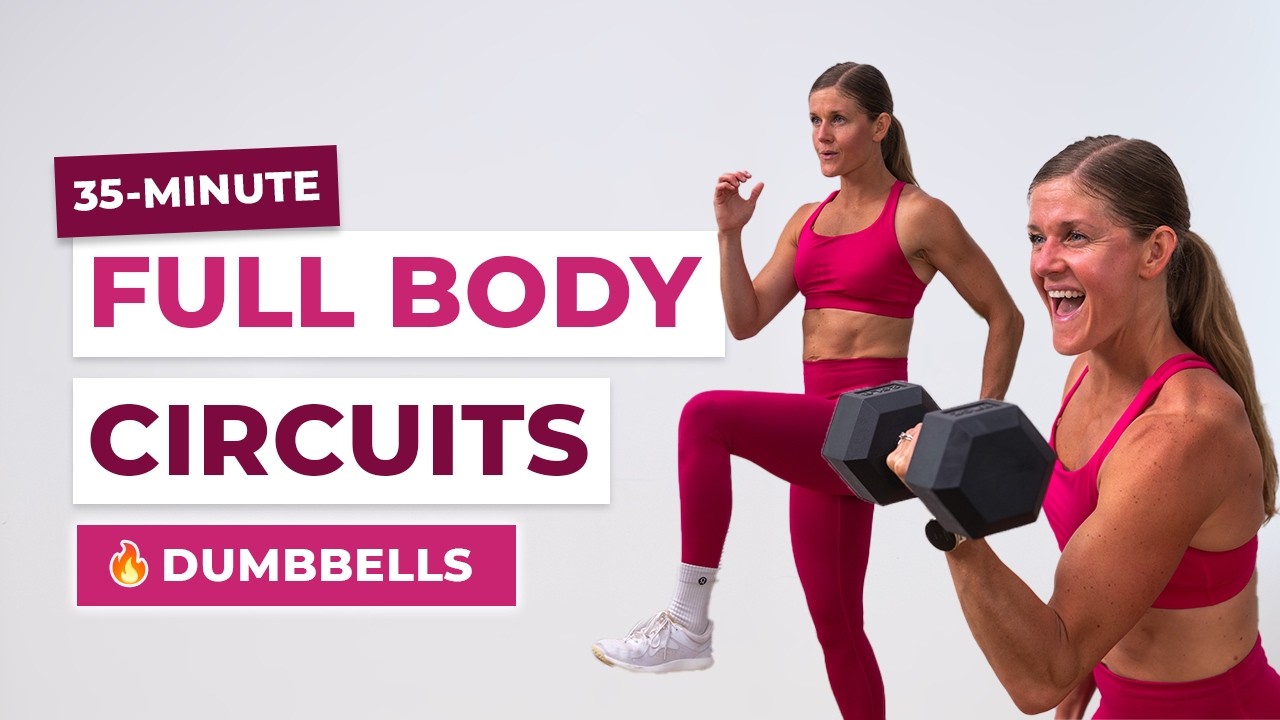 35-Min Full Body Circuit Workout | Strength and Conditioning (Time Drop Format)