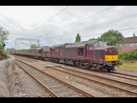 37669 37516 TnT 37685 6Z37 Coatbridge 01Aug2020