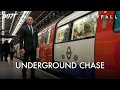 SKYFALL London Underground Daniel Craig Javier Bardem Ben Whishaw James Bond