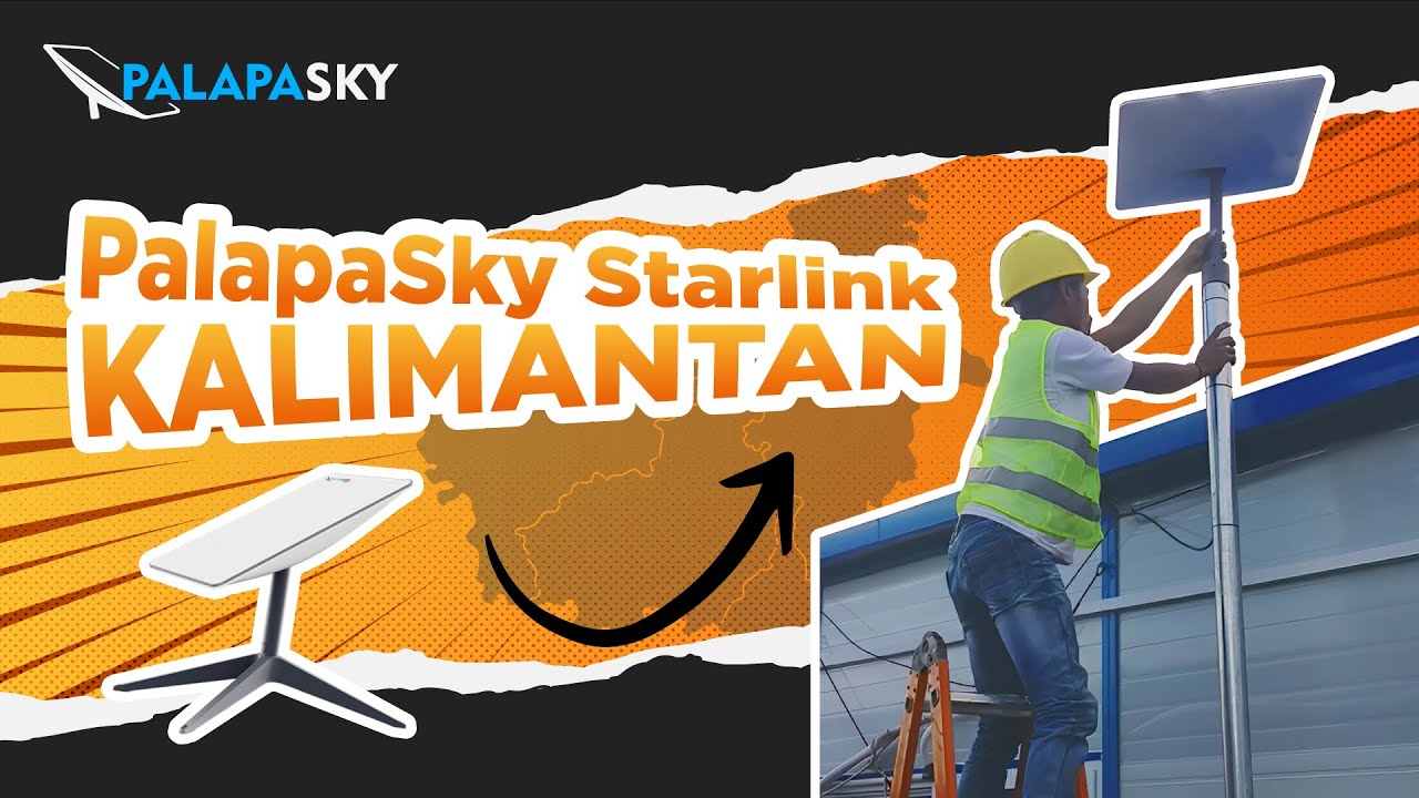 PALAPASKY STARLINK 🇮🇩 Satellite Internet Changes EVERYTHING | Kalimantan