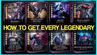 Best Way To Unlock Every Legendary Character In Injustice 2 Mobile 2021 Guide