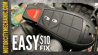 Chrysler Dodge Jeep Ram $10 Remote Fix!