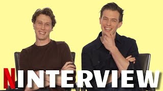 MUNICH: THE EDGE OF WAR Interview With George MacKay & Jannis Niewöhner | Behind The Scenes Talk video