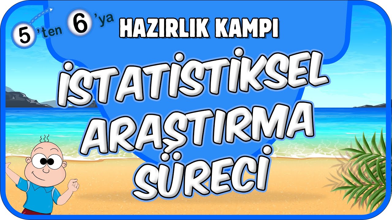 İstatistiksel Araştırma Süreci 📘 5'ten 6'ya Hazırlık Kampı #2025