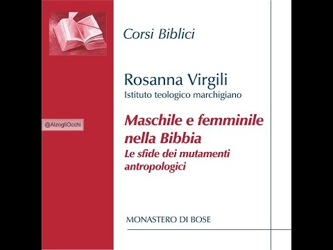 Rosanna Virgili Maschile e femminile nella Bibbia