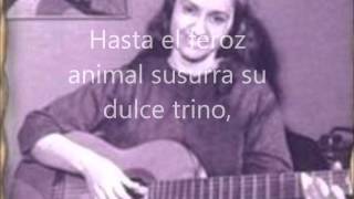 Video thumbnail of "Violeta Parra - Volver a los 17 | Letra"