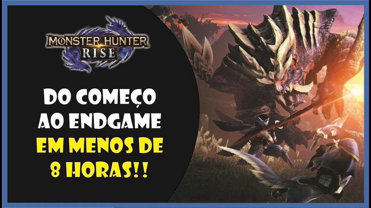 Guia DEFINITIVO para iniciar bem em Monster Hunter Rise