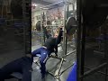 Bench press on an inclined 45 board