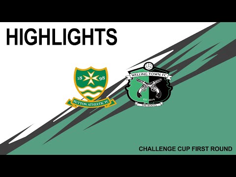 HIGHLIGHTS - Sutton Athletic 2-3 Welling Town - 4/10/23 - SCEFL Challenge Cup
