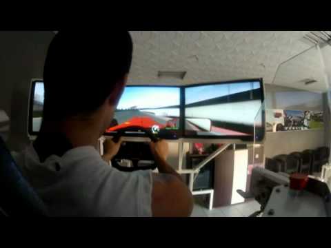 f1 onboard lap spanish dmr11 simulateur