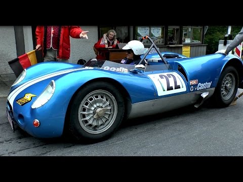 Rossfeldrennen 2015 - Autos 16 bis 25 - Internationaler Edelweiss Bergpreis Rossfeld Berchtesgaden