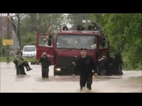 Poplava u Velikim Crljanima, evakuacija stanovništva