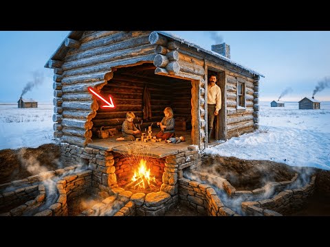 Mówili, że zwariował. Przy -40°C dzieci bawiły się boso!