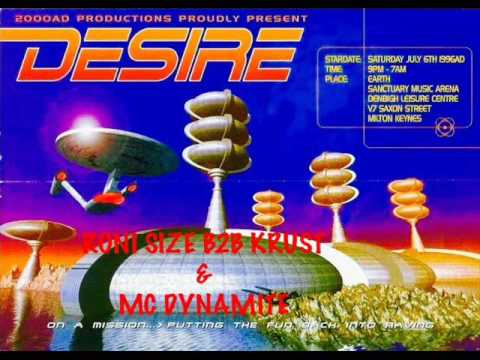 Roni Size B2B krust @ Desire @ The Sanctuary 6th July 1996
