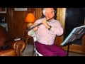 Tom's Christmas Flute Concert. "The First Noel."