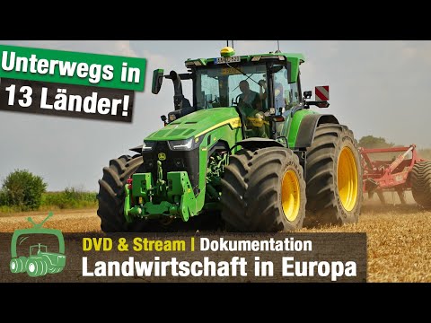 Landwirtschaft in Europa | Doku | Vorschautrailer | DVD & 4K-Videostream | Traktoren | Landmaschinen