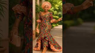 AWESOME AFRICAN WEDDING DRESS STYLES #zamakalefashion #latestafricaprint #fashion #weddingdress