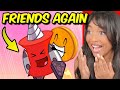 YAY They Are Friends Again BFDIA Episode 21 Reaction