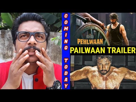 Pailwaan Official Trailer | Releasing Today 1 Pm,In Kannada,Hindi,Telugu,Tamil & Malayalam #Kichcha