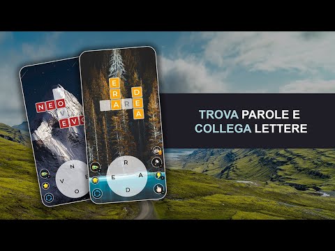 Collega lettere, trova parole e risolvi cruciverba in un gioco di parole.