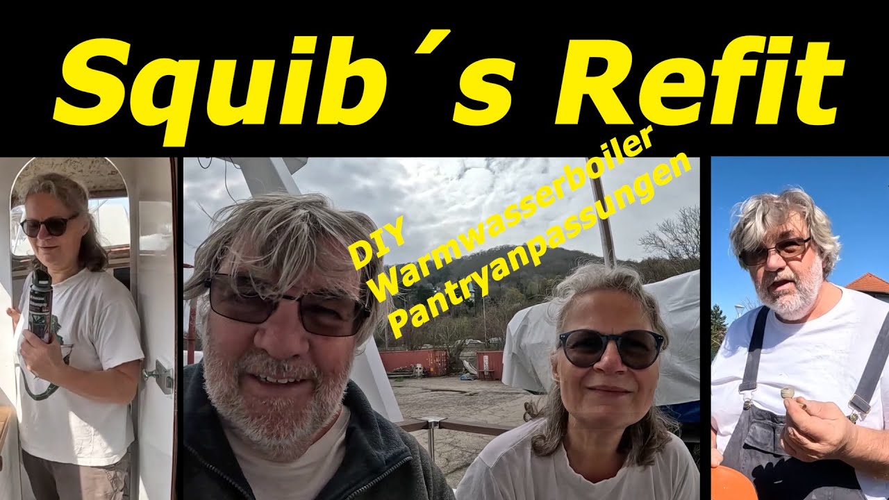 Squib's Refit - Hot Water Boiler Leak Test - Casing - Installation Considerations - Pantry /126