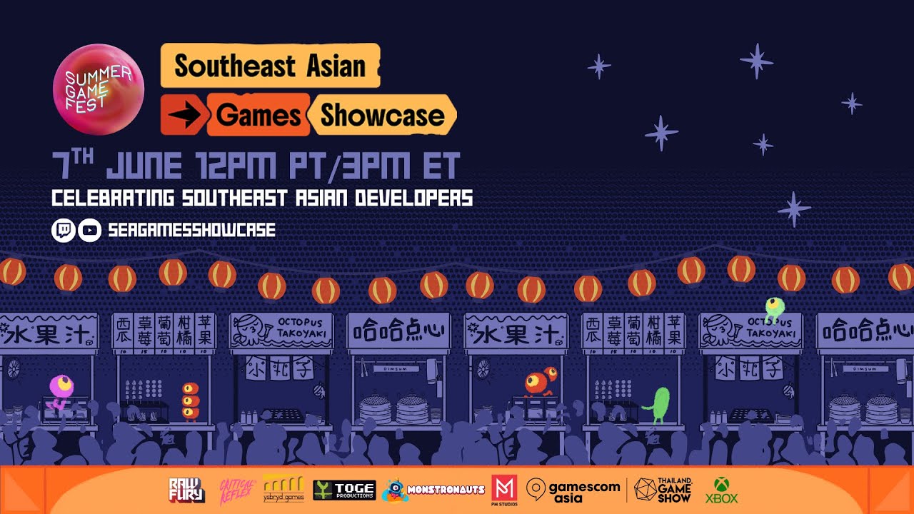 [OFFICIAL PREMIERE] Southeast Asian Games Showcase (SEAGS) - Summer Game Fest 2025 - YouTube