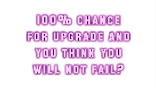 Upgrade with 100% chance failed, is that real? | Zula Europe