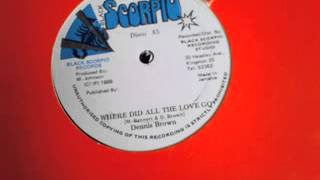 Dennis Brown - Where Did All The Love Go