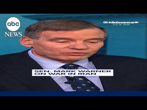 Sen. Mark Warner on Iran