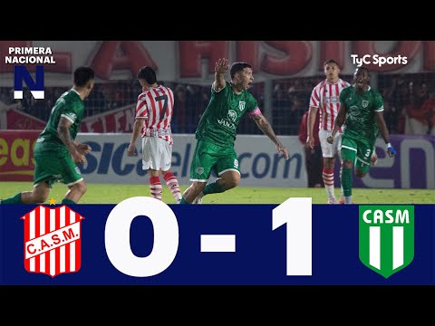 San Martín (T) 0-1 San Miguel | Primera Nacional | Fecha 17 (Zona A)