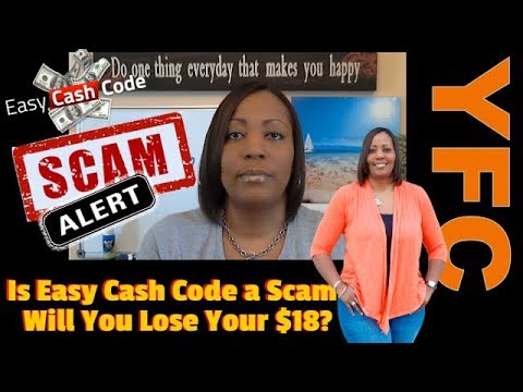 Easy Cash Code Scam Review | FAQ: Is Easy Cash Code a Scam or Is it Legit? Will You Lose Your Money? Video